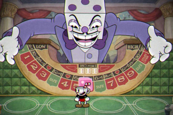 Cuphead Boss Fight king dice