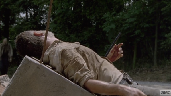 Rick Impaled The Walking Dead