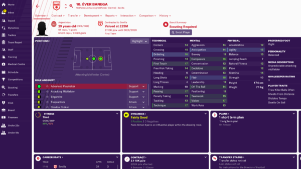 FM19 Ever Banega