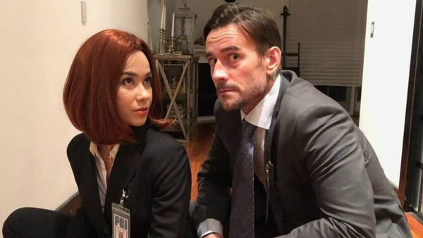 CM Punk AJ Lee X Files