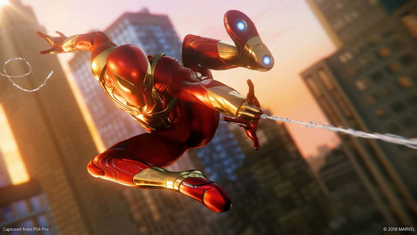 Spider-Man PS4 Iron Spider Comics