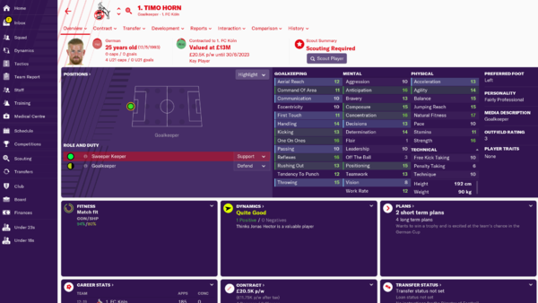 Timo Horn FM 19