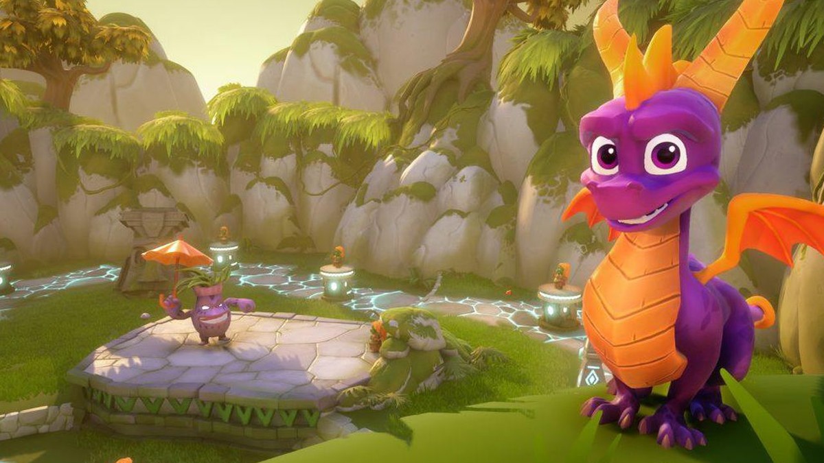 spyro game with 4 element dragons