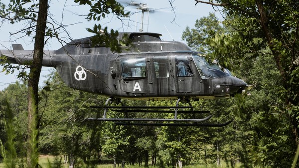 The Walking Dead Helicopter