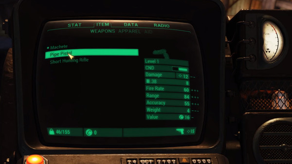 Fallout 76 Menu