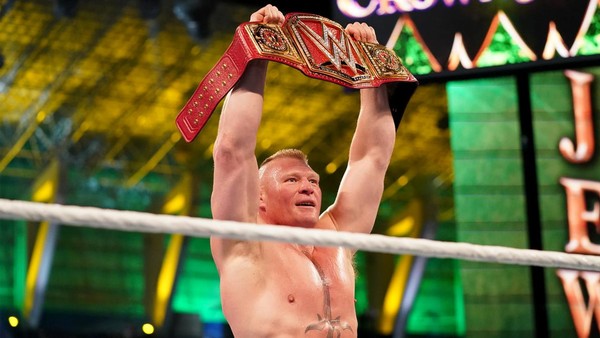 Brock Lesnar Universal Champion Crown Jewel
