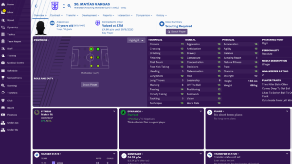 Matias Vargas FM 19