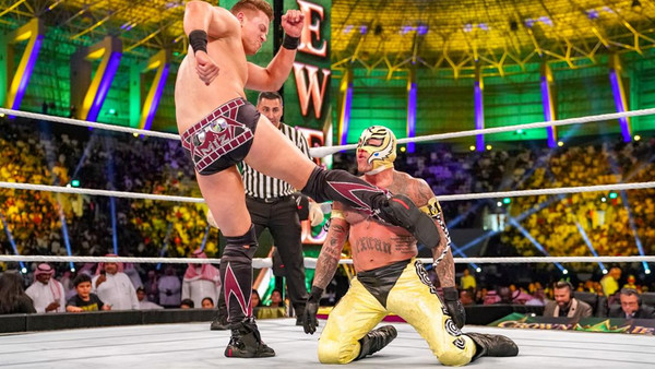 WWE Crown Jewel Rey Mysterio Miz