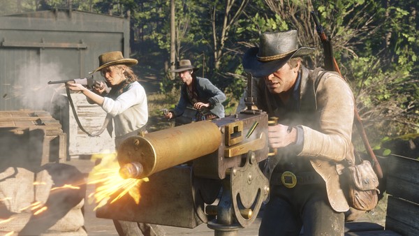 Red Dead Redemption 2 Browning Gun