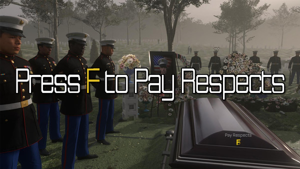 Press F to Pay Respects Template HD, Press F to Pay Respects