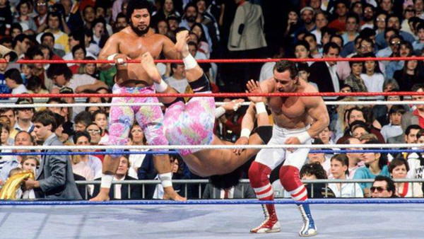 WrestleMania IV The Islanders British Bulldogs