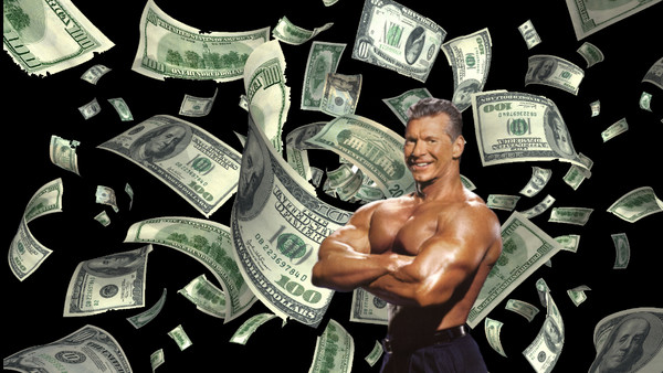Vince McMahon smells some money
