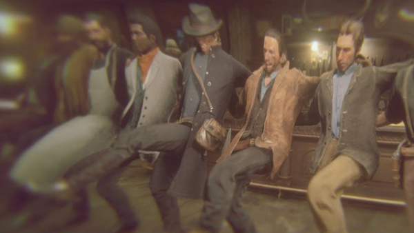 Red Dead Redemption 2 Drunk