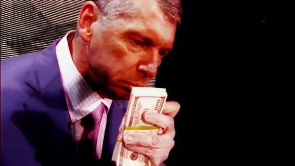 Vince McMahon smells some money