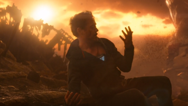 tony stark avengers infinity war ending