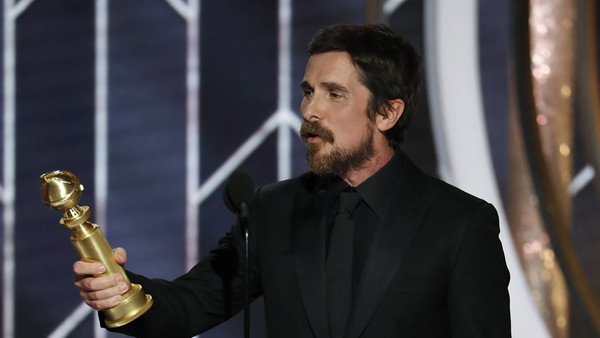 Golden Globes 2019 Christian Bale