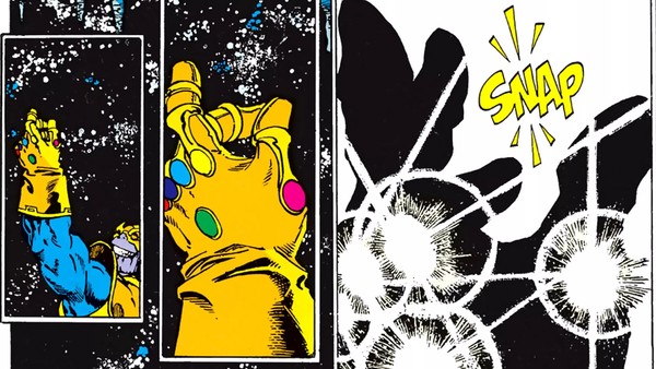 Infinity Gauntlet Thanos Snap