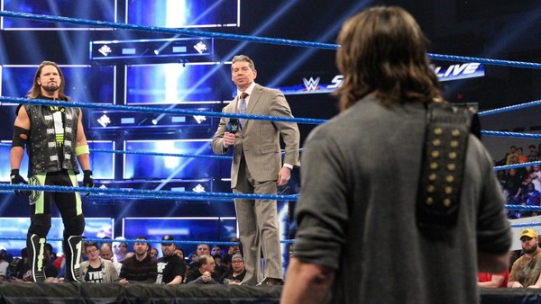AJ Styles Vince McMahon Daniel Bryan