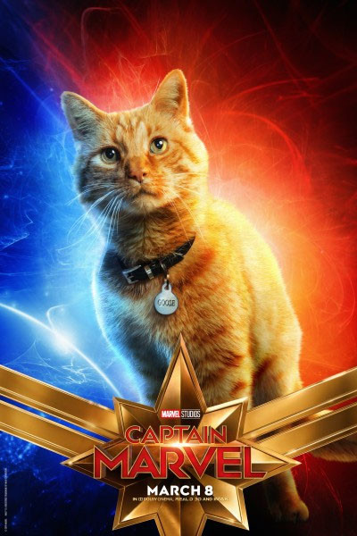 Goose Poster Captain Marvel