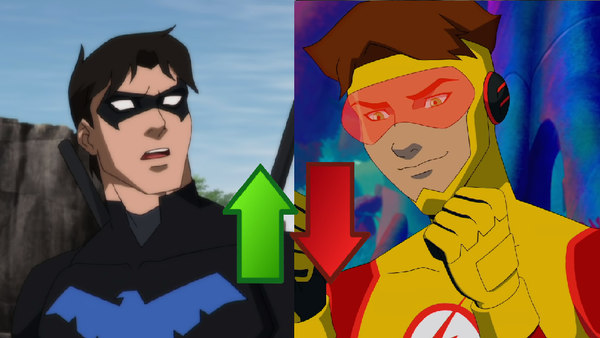 Young Justice Outsiders Ups Downs