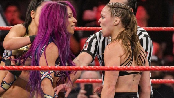 sasha banks ronda rousey