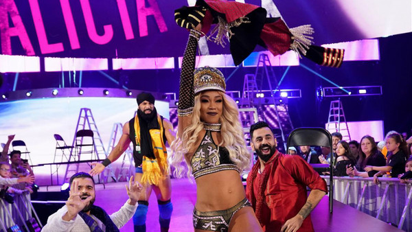 Alicia Fox Jinder Mahal The Singh Brothers