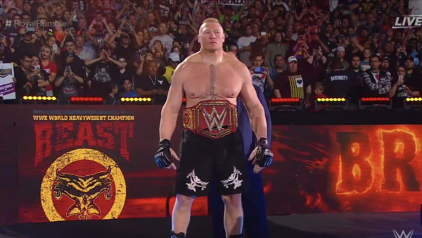 Brock Lesnar World Heavyweight Champion