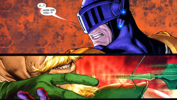 Green Arrow Kills Prometheus 1