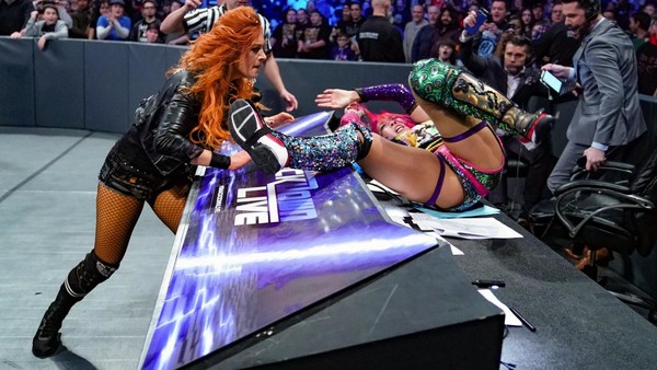 Becky Lynch Asuka