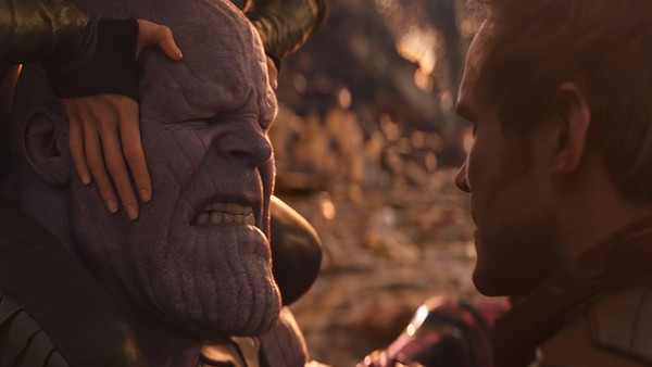 Avengers Infinity War Star Lord Thanos