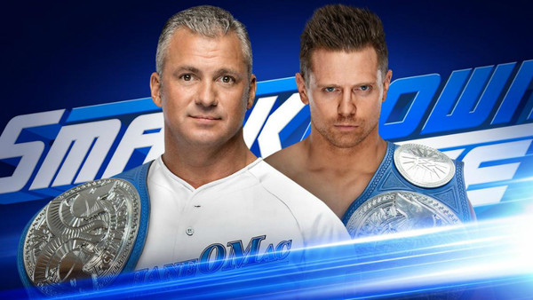 The Miz Shane McMahon SmackDown Tag Titles