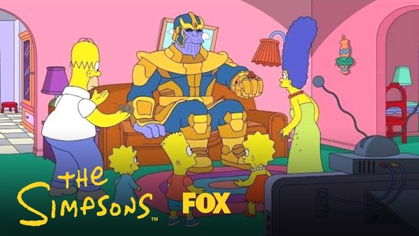 The Simpsons Thanos