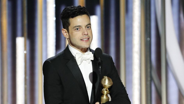 Golden Globes 2019 Rami Malek