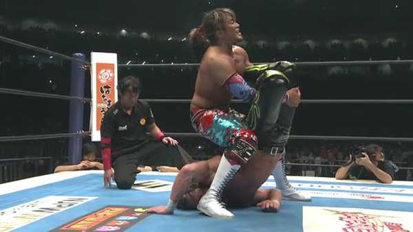 NJPW Wrestle Kingdom 13 Tanahashi Kenny Omega
