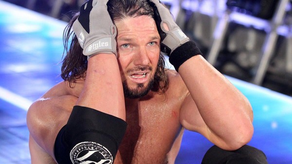 AJ Styles confused