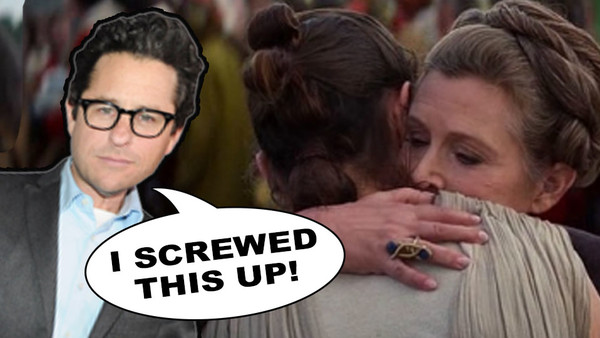 JJ Abrams Leia Rey