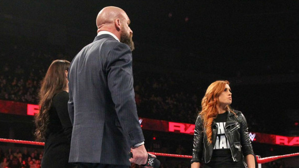 Becky Lynch Triple H Stephanie McMahon