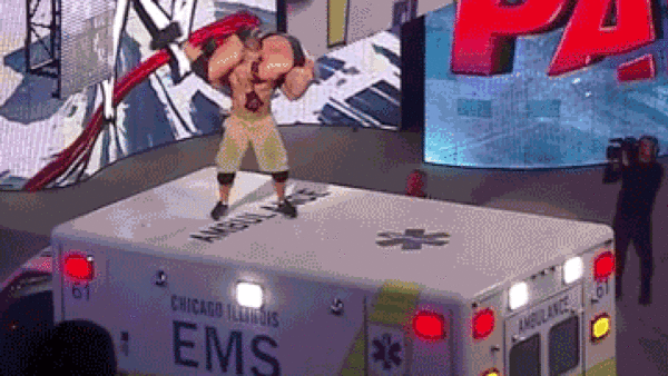 John Cena Ryback Ambulance