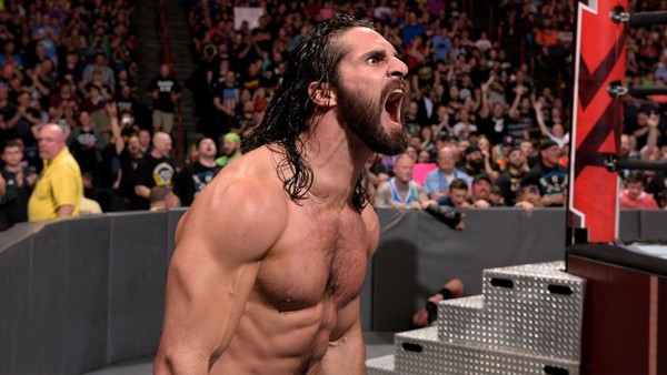 Seth Rollins angry
