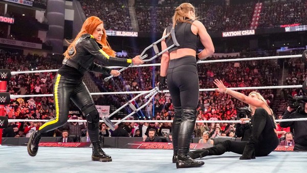 Becky Lynch Ronda Rousey Charlotte