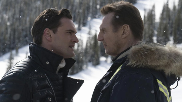 Cold Pursuit Liam Neeson Tom Bateman