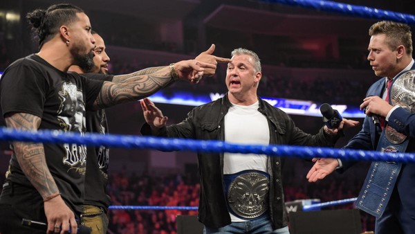 The Usos Shane McMahon The Miz