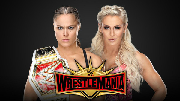 Ronda Rousey Charlotte Flair WrestleMania