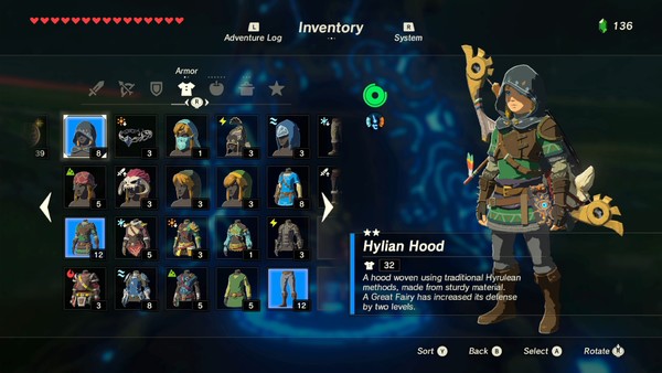 Breath of the Wild Armour