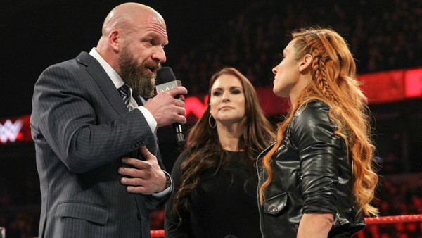 Becky Lynch Triple H Stephanie McMahon