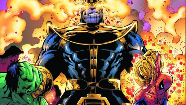 Thanos destroys Avengers