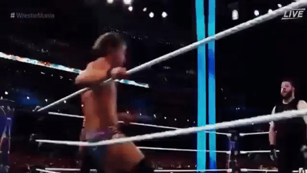 Chris Jericho Kevin Owens WrestleMania 33 Codebreaker