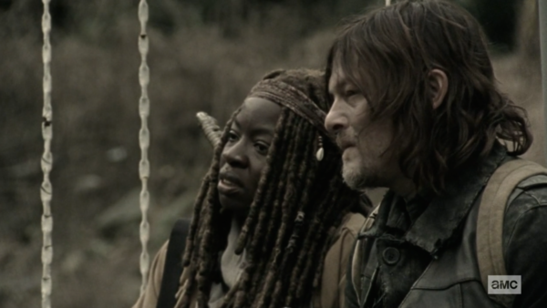 Michonne Daryl The Walking Dead
