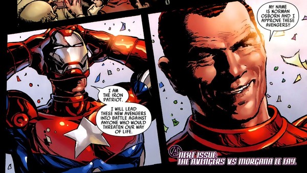 Image result for norman osborn iron patriot