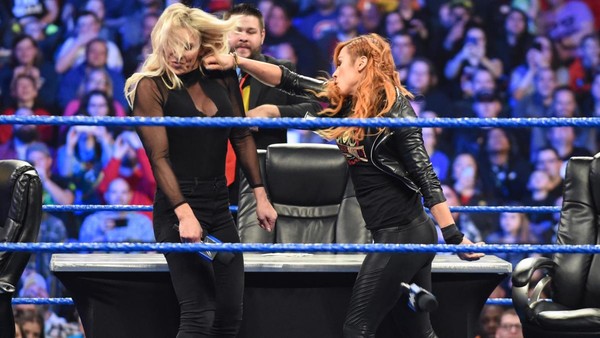 Charlotte Flair Becky Lynch Kevin Owens Show